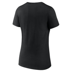 Edmonton Oilers Women's Team Pride V-Neck T-Shirt - Black | US 202545473