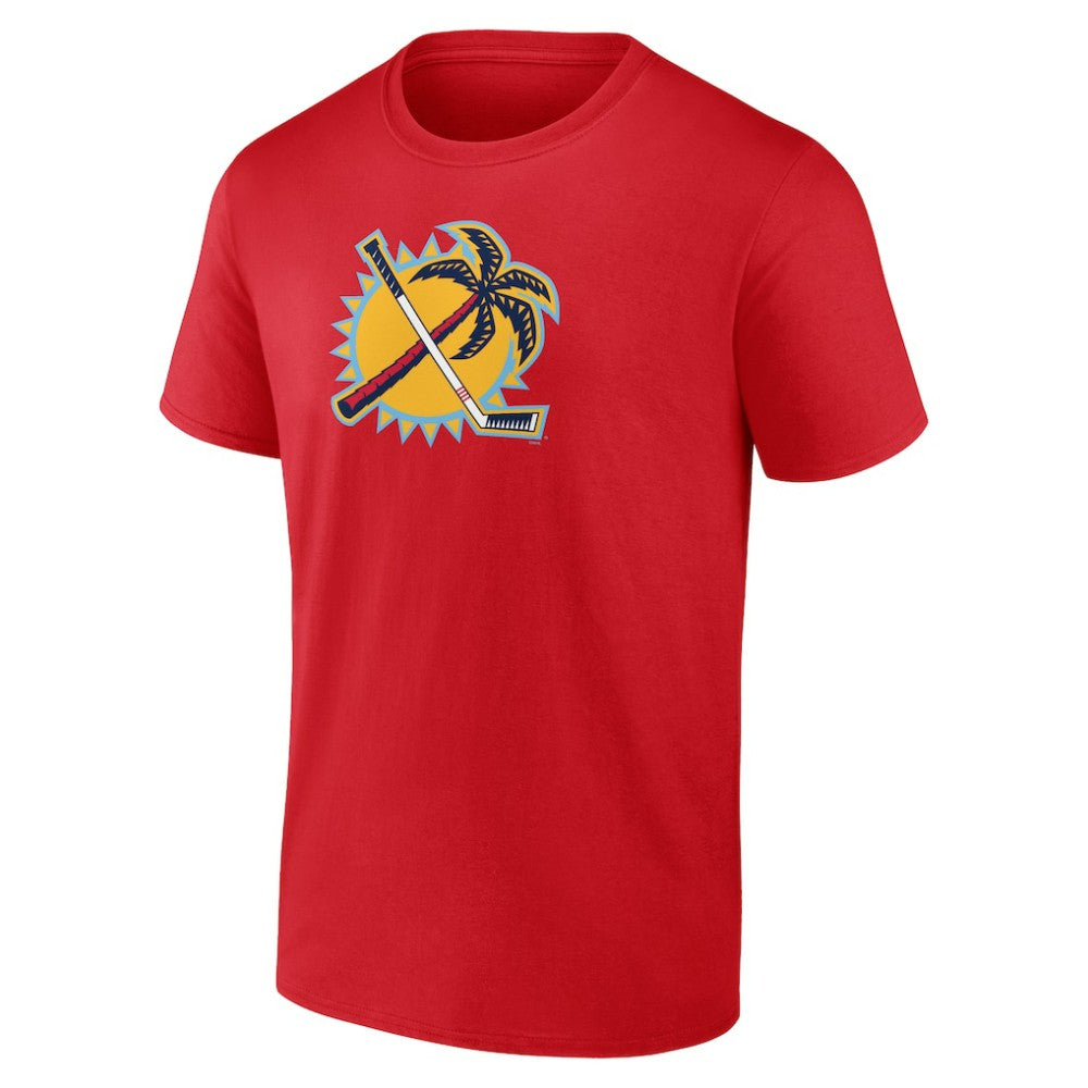 Florida Panthers Primary Logo T-Shirt - Red | US 202545481
