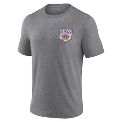 Los Angeles Kings Earnest Will Tri-Blend T-Shirt - Heather Gray | US 202545489