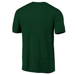 Minnesota Wild Distressed Logo Tri-Blend T-Shirt - Green | US 202545494