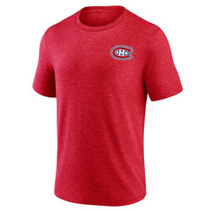 Montreal Canadiens Territorial Tri-Blend T-Shirt - Red | US 202545501