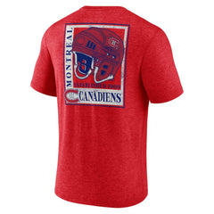 Montreal Canadiens Earnest Will Tri-Blend T-Shirt - Red | US 202545502