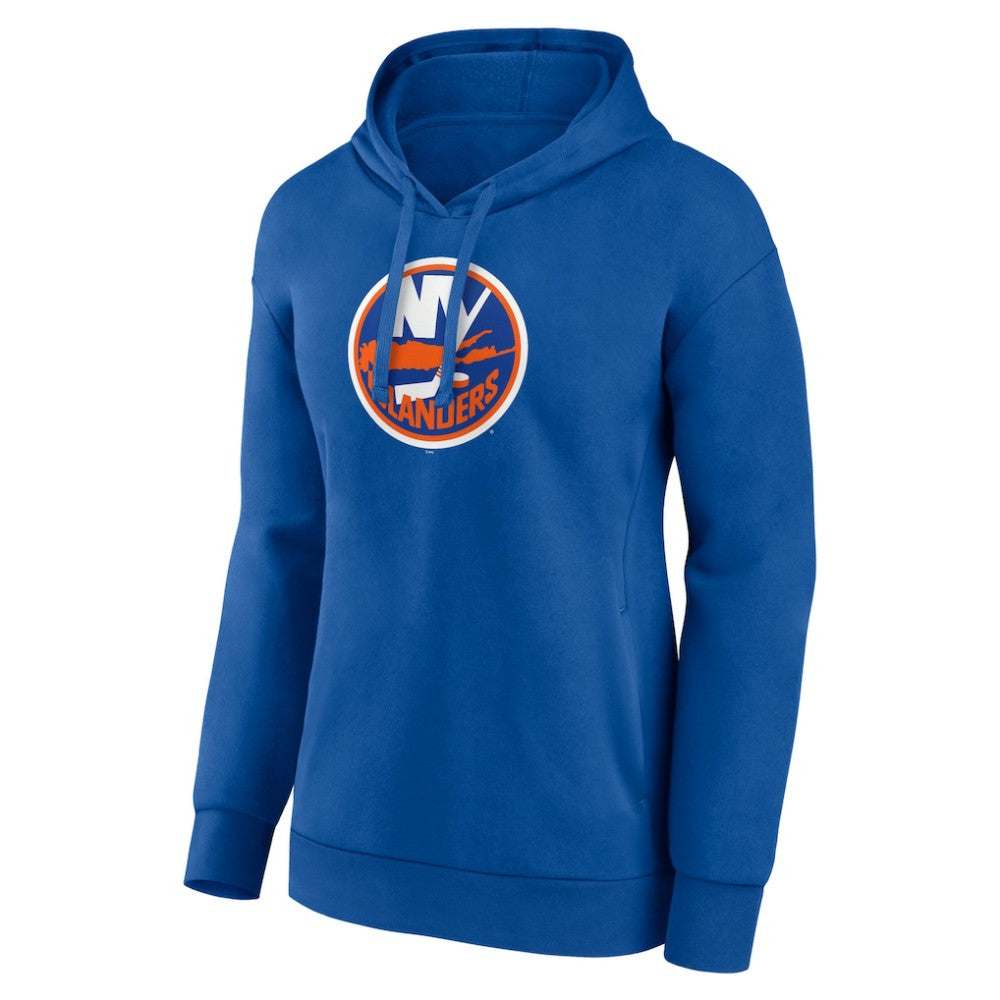New York Islanders Women's Primary Logo Pullover Hoodie - Royal | US 202545529