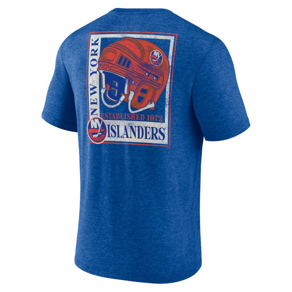 New York Islanders Earnest Will Tri-Blend T-Shirt - Royal | US 202545532