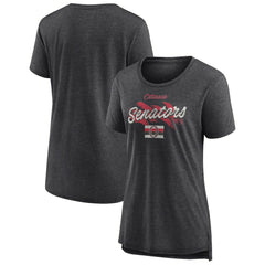 Ottawa Senators Women's Hit the Ice Tri-Blend T-Shirt - Gray | US 202545551