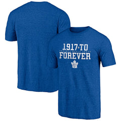 Toronto Maple Leafs Shoot to Score Tri-Blend T-Shirt - Blue | US 202545580