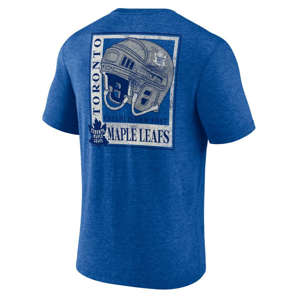 Toronto Maple Leafs Earnest Will Tri-Blend T-Shirt - Blue | US 202545581