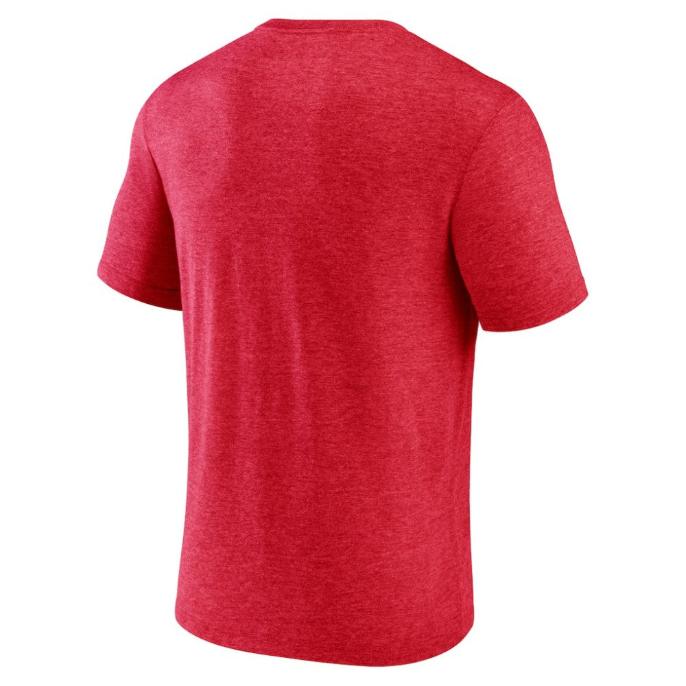 Vancouver Canucks Represent Tri-Blend T-Shirt - Red | US 202545585