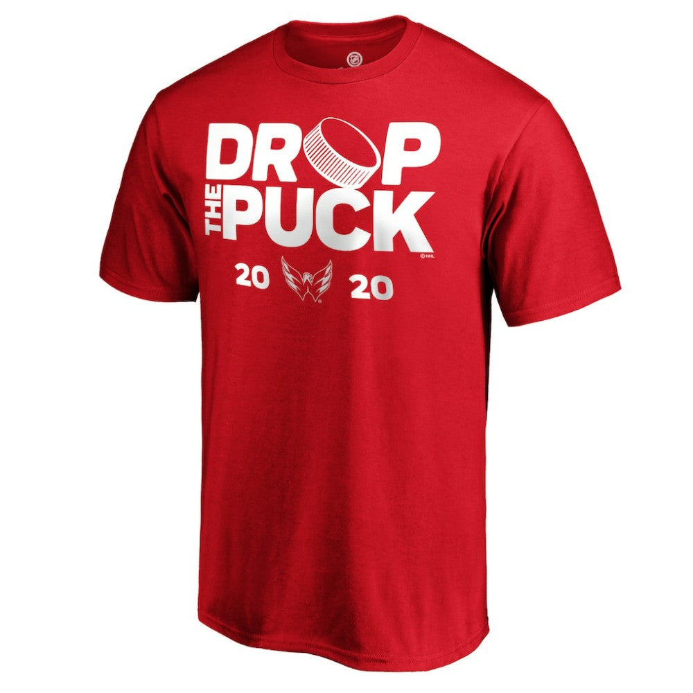 Washington Capitals Drop the Puck T-Shirt - Red | US 202545595