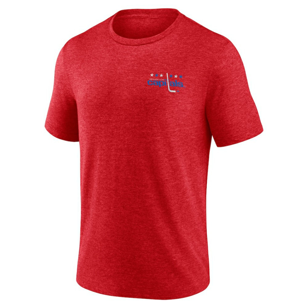 Washington Capitals Earnest Will Tri-Blend T-Shirt - Red | US 202545598