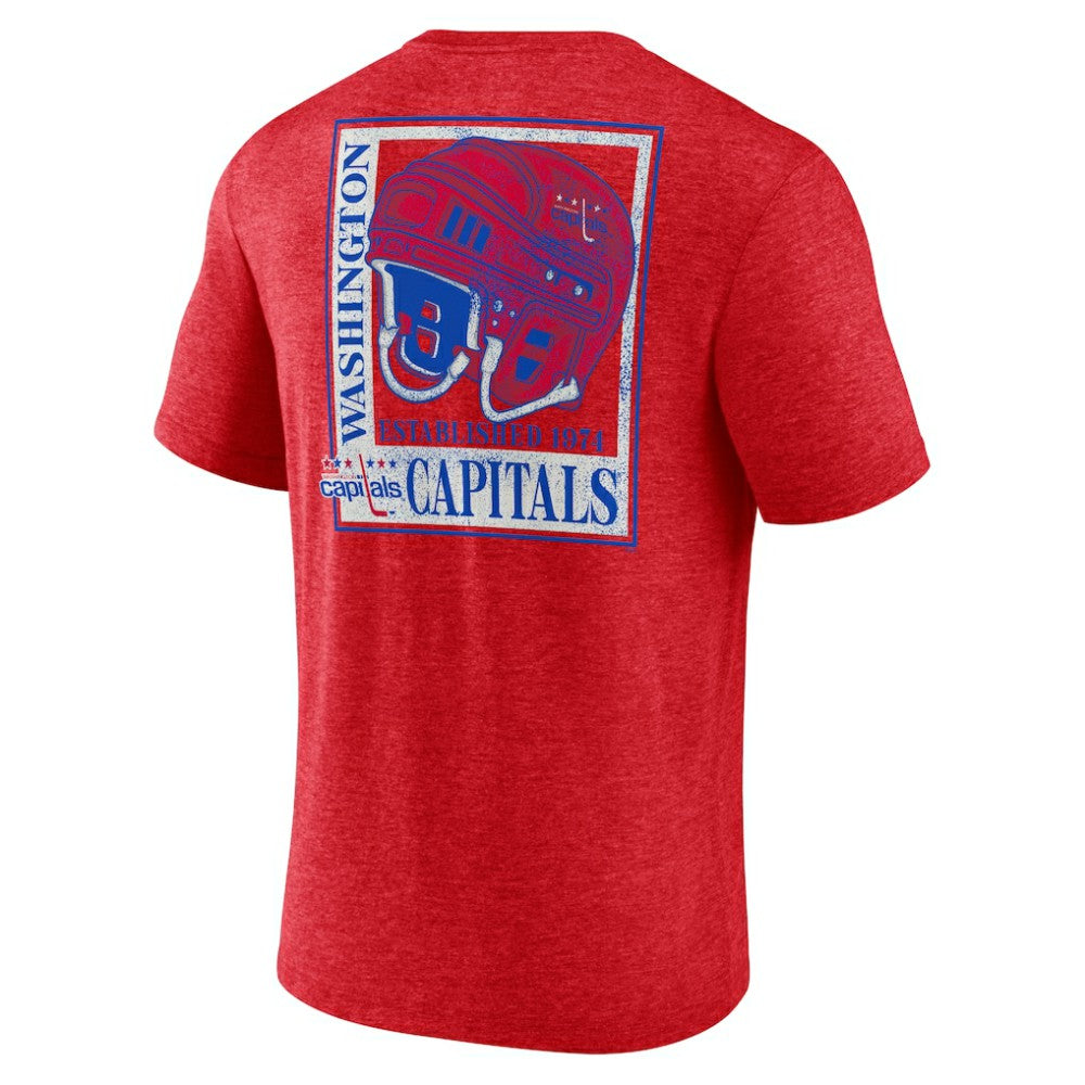 Washington Capitals Earnest Will Tri-Blend T-Shirt - Red | US 202545598