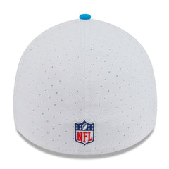 Carolina Panthers New Era 2025 NFL Training Camp 39THIRTY Flex Hat - White/Blue Hats