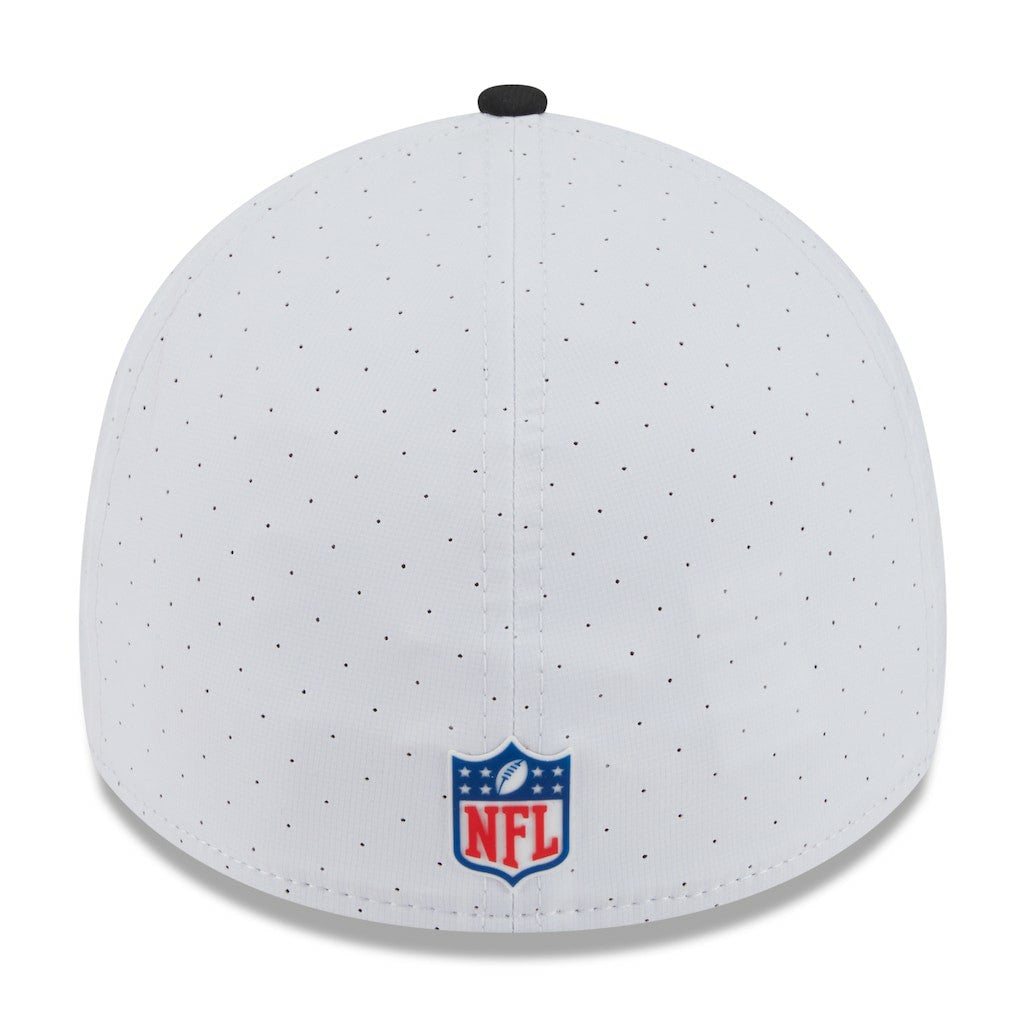 Baltimore Ravens New Era 2025 NFL Training Camp 39THIRTY Flex Hat - White/Black Hats