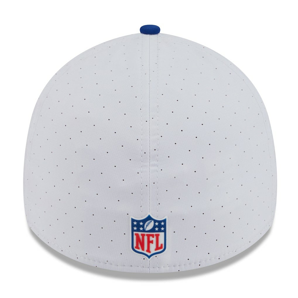 Buffalo Bills New Era 2025 NFL Training Camp 39THIRTY Flex Hat - White/Royal Hats