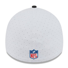 Jacksonville Jaguars New Era 2025 NFL Training Camp Throwback Logo 39THIRTY Flex Hat - White/Black Hats