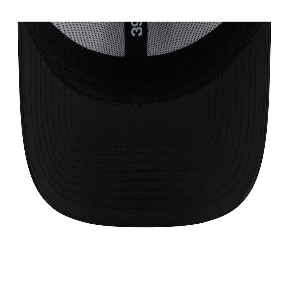 Jacksonville Jaguars New Era 2025 NFL Training Camp Throwback Logo 39THIRTY Flex Hat - White/Black Hats