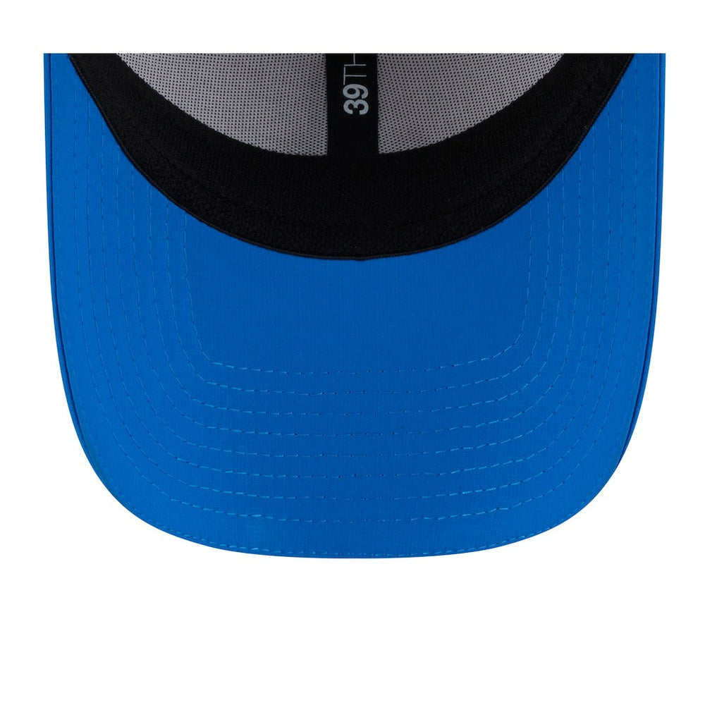Detroit Lions New Era 2025 NFL Training Camp Throwback Logo 39THIRTY Flex Hat - White/Blue Hats