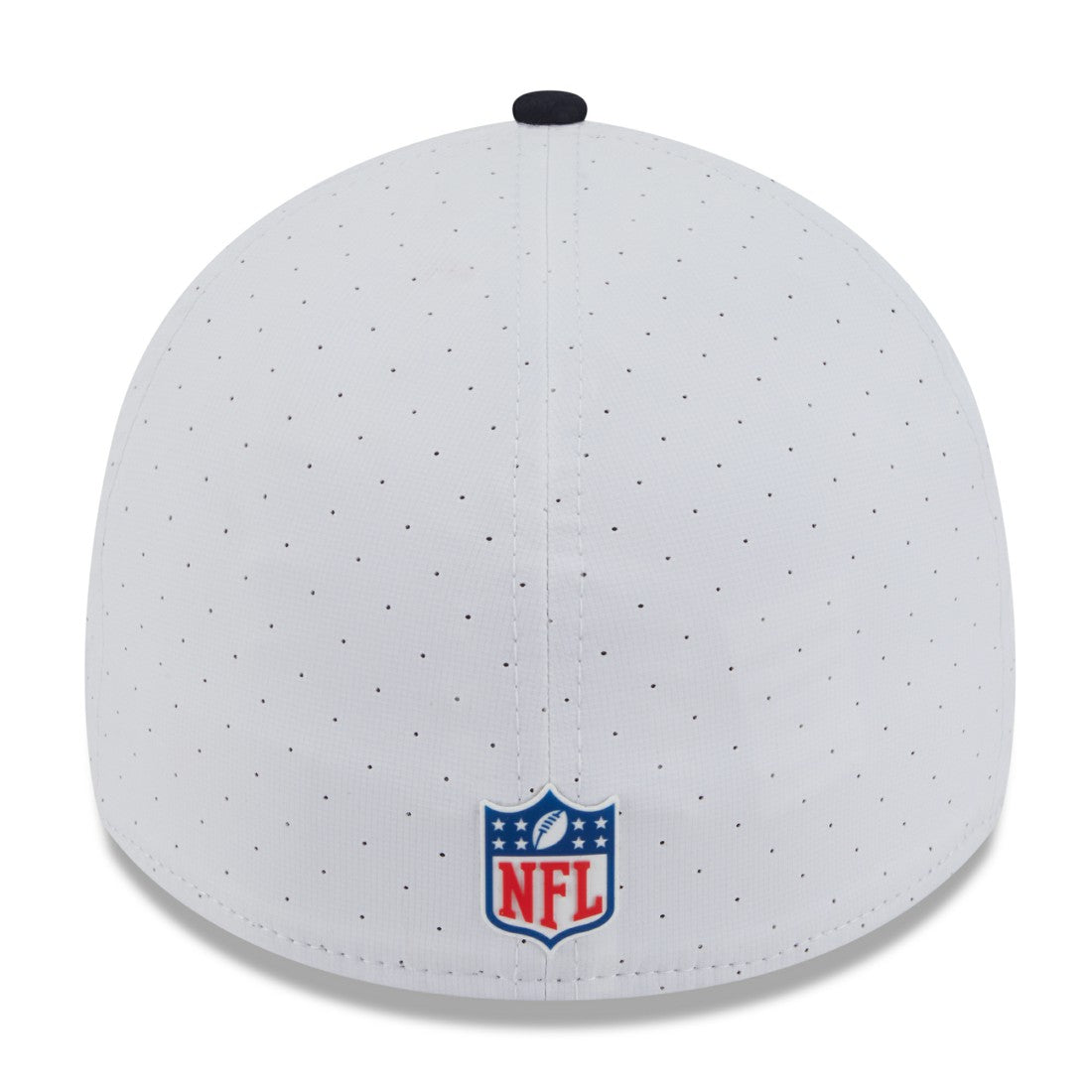 Houston Texans New Era 2025 NFL Training Camp 39THIRTY Flex Hat - White/Navy Hats