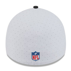 New Orleans Saints New Era 2025 NFL Training Camp 39THIRTY Flex Hat - White/Black Hats
