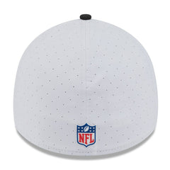 Jacksonville Jaguars New Era 2025 NFL Training Camp 39THIRTY Flex Hat - White/Black Hats
