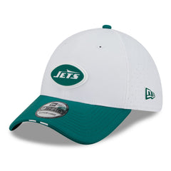 New York Jets New Era 2025 NFL Training Camp 39THIRTY Flex Hat - White/Green Hats