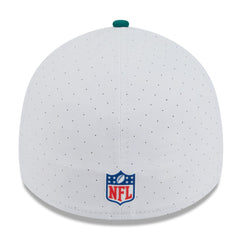 New York Jets New Era 2025 NFL Training Camp 39THIRTY Flex Hat - White/Green Hats