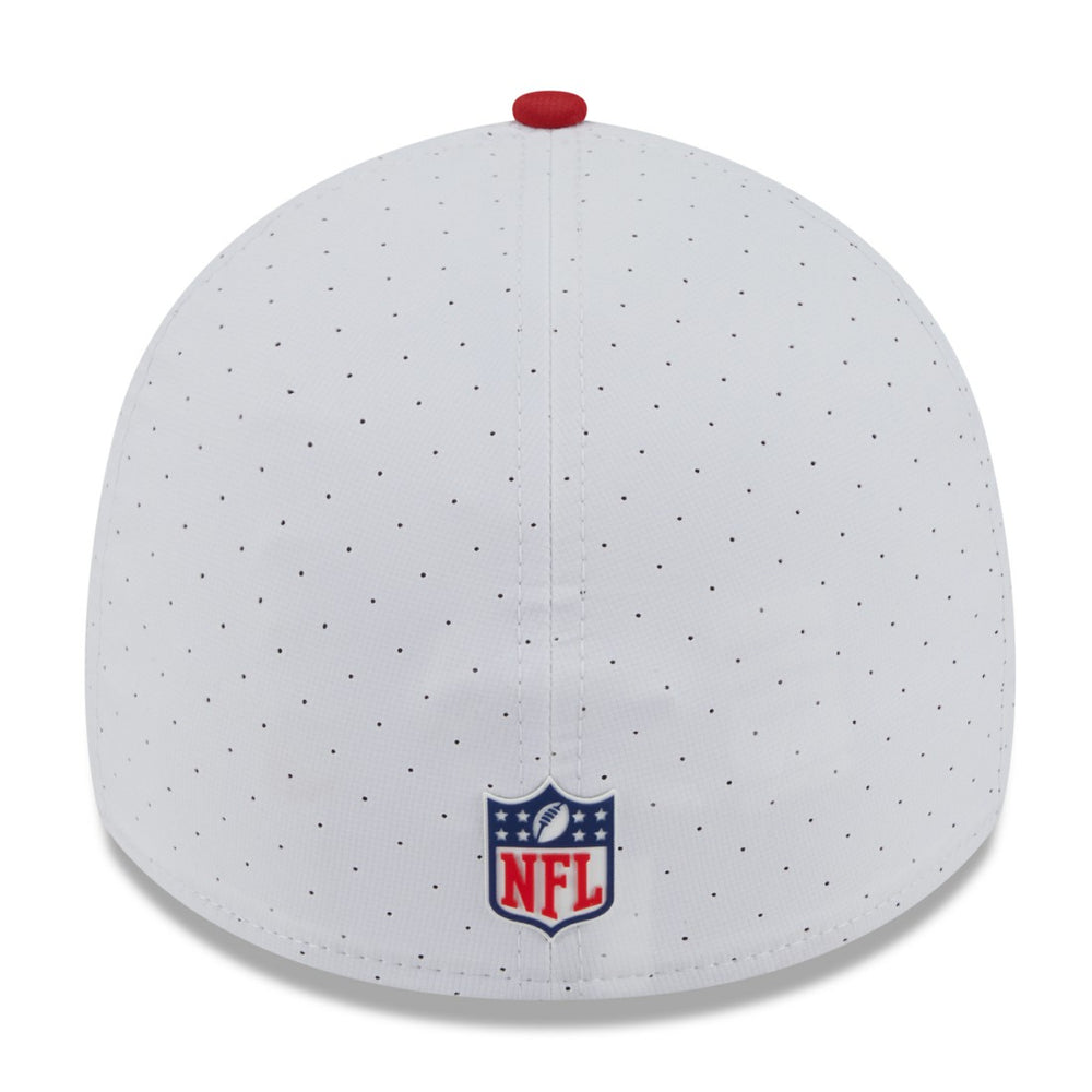 Tampa Bay Buccaneers New Era 2025 NFL Training Camp 39THIRTY Flex Hat - White/Red Hats