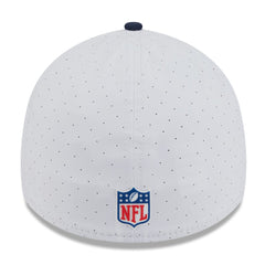 Tennessee Titans New Era 2025 NFL Training Camp 39THIRTY Flex Hat - White/Navy Hats