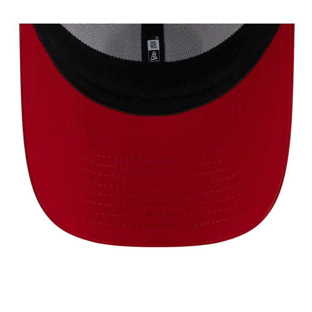 San Francisco 49ers New Era 2025 NFL Training Camp 39THIRTY Flex Hat - White/Scarlet Hats