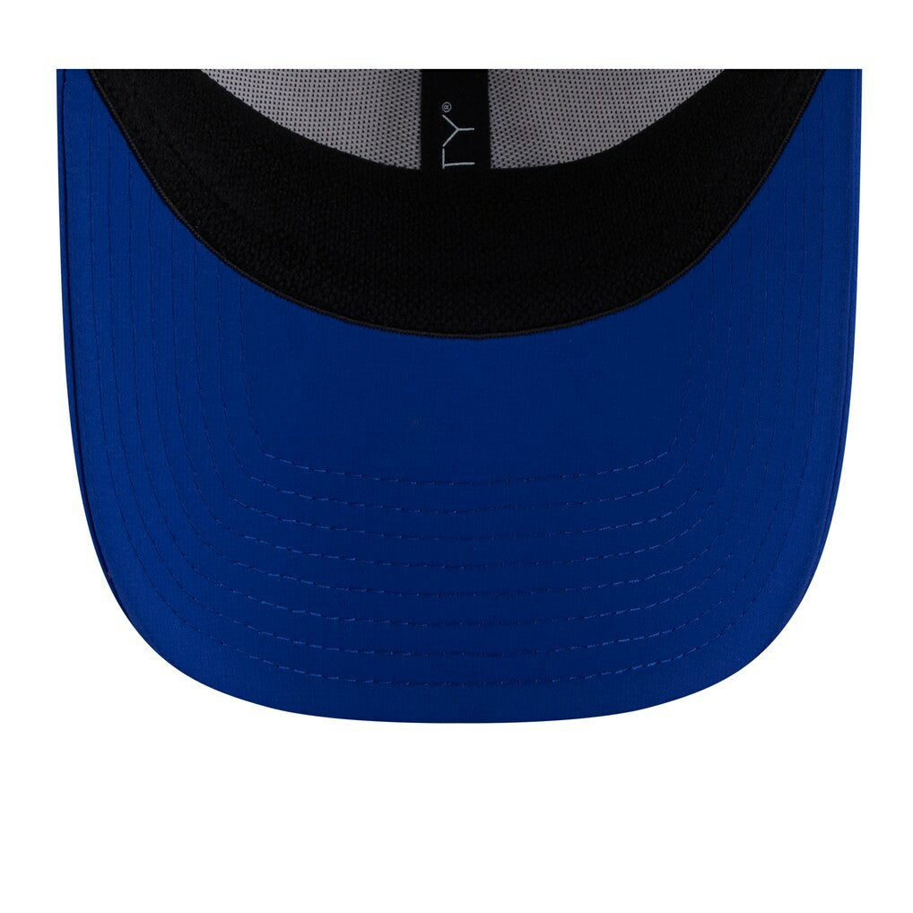 New England Patriots New Era 2025 NFL Training Camp Throwback Logo 39THIRTY Flex Hat - White/Royal Hats