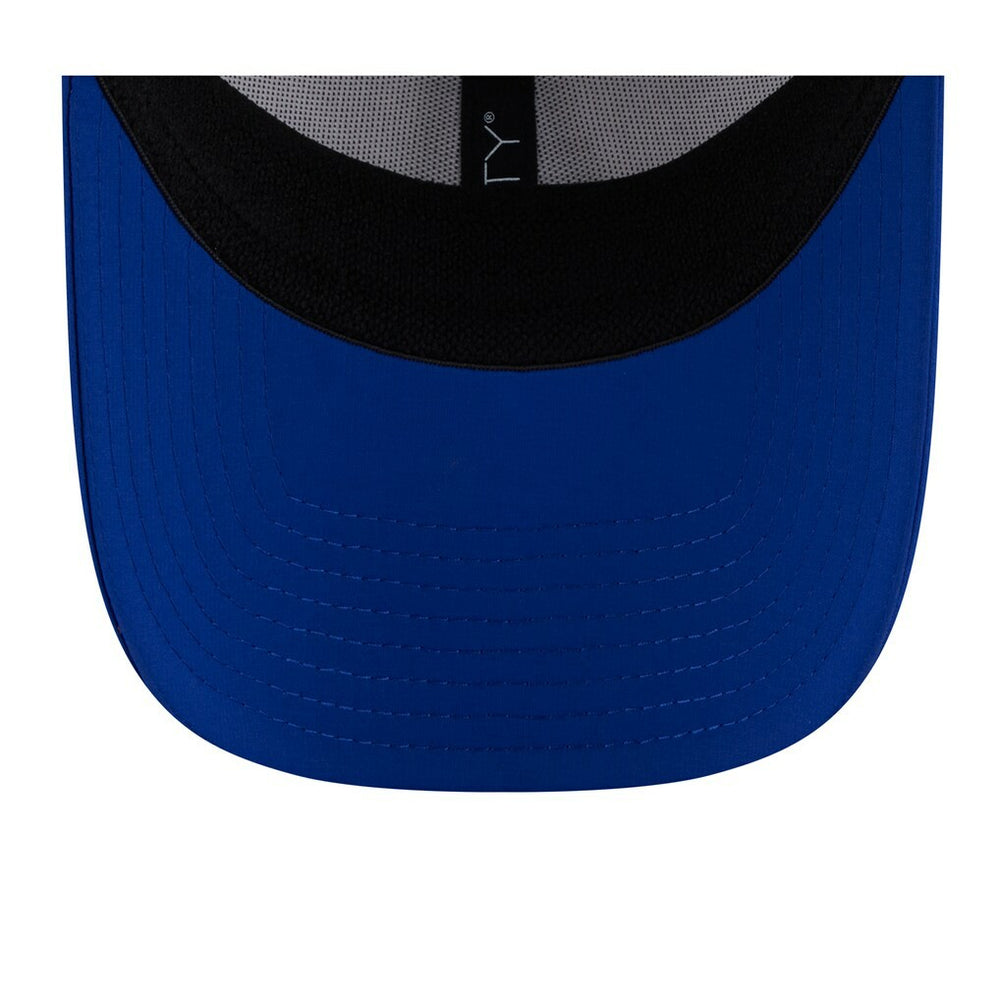 New England Patriots New Era 2025 NFL Training Camp Throwback Logo 39THIRTY Flex Hat - White/Royal Hats