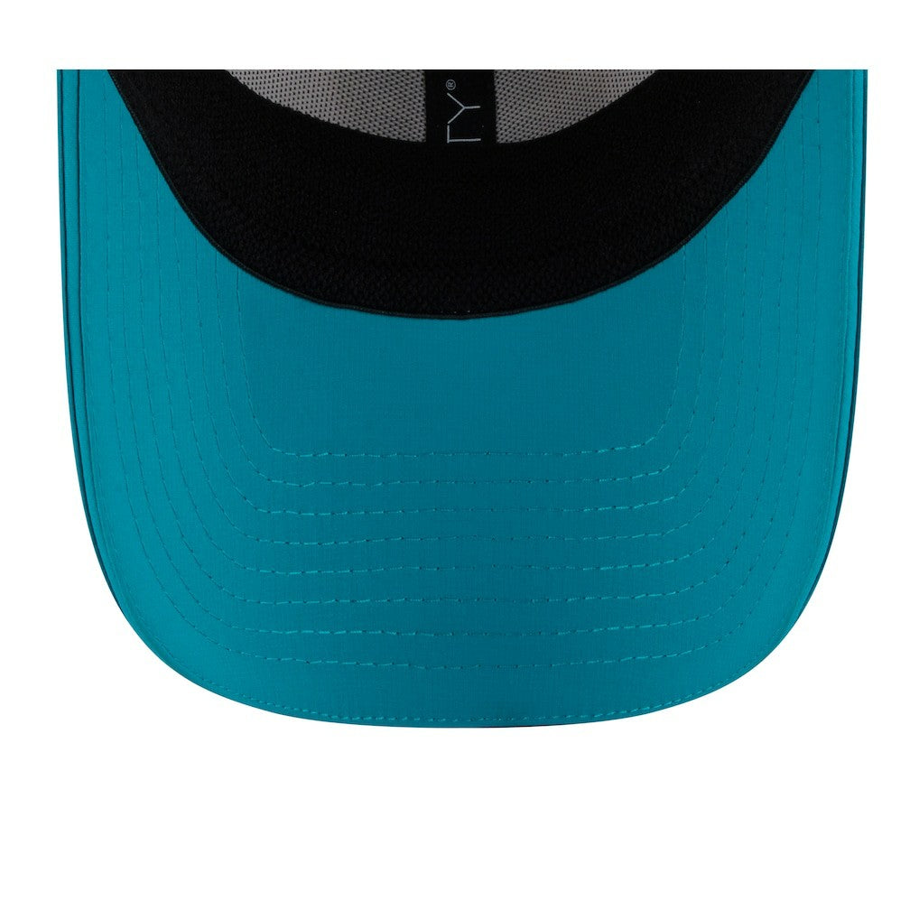 Miami Dolphins New Era 2025 NFL Training Camp 39THIRTY Flex Hat - White/Aqua Hats