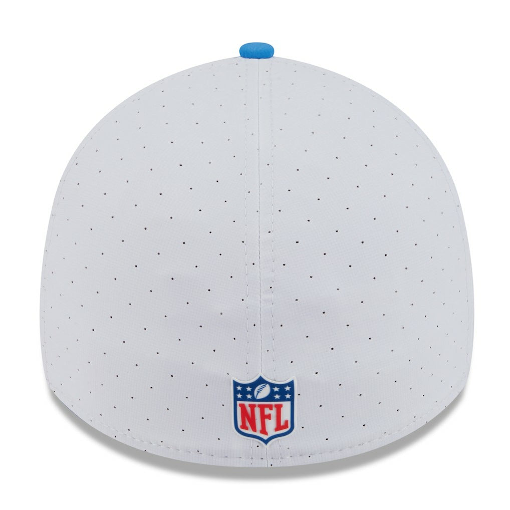 Los Angeles Chargers New Era 2025 NFL Training Camp 39THIRTY Flex Hat - White/Powder Blue Hats