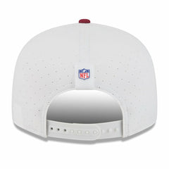 Washington Commanders New Era 2025 NFL Training Camp Split Panel 9FIFTY Snapback Hat - White/Burgundy Hats
