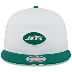 New York Jets New Era 2025 NFL Training Camp Split Panel 9FIFTY Snapback Hat - White/Green Hats