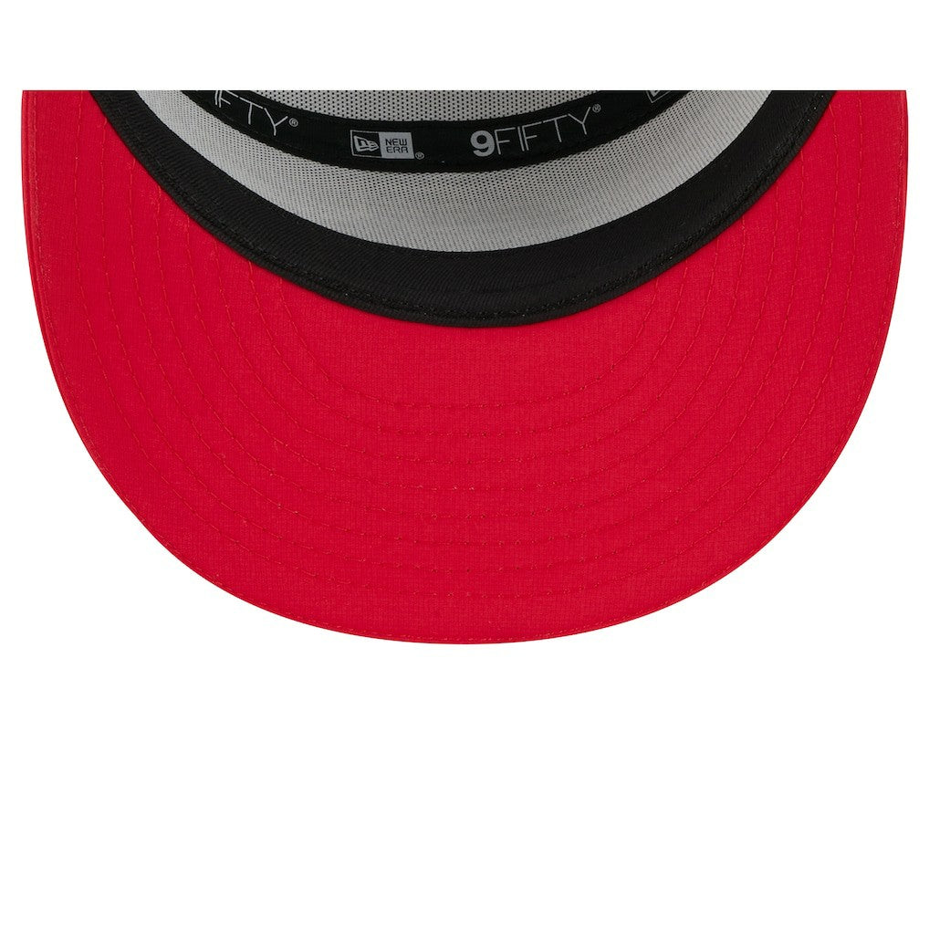 Kansas City Chiefs New Era 2025 NFL Training Camp Split Panel 9FIFTY Snapback Hat - White/Red Hats