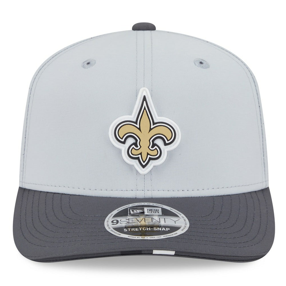 New Orleans Saints New Era 2025 NFL Training Camp 9SEVENTY Adjustable Hat - Gray/Graphite Hats