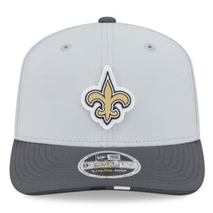 New Orleans Saints New Era 2025 NFL Training Camp 9SEVENTY Adjustable Hat - Gray/Graphite Hats