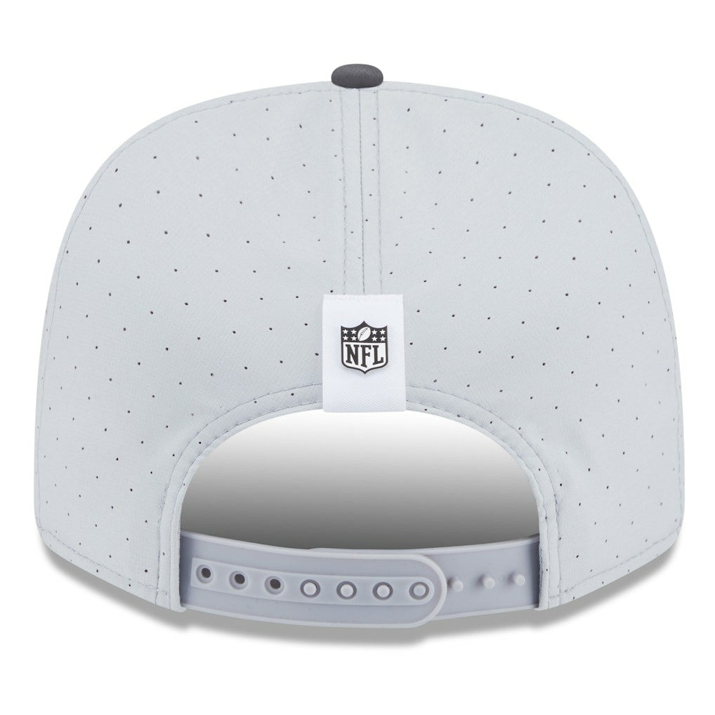 Las Vegas Raiders New Era 2025 NFL Training Camp 9SEVENTY Adjustable Hat - Gray/Graphite Hats