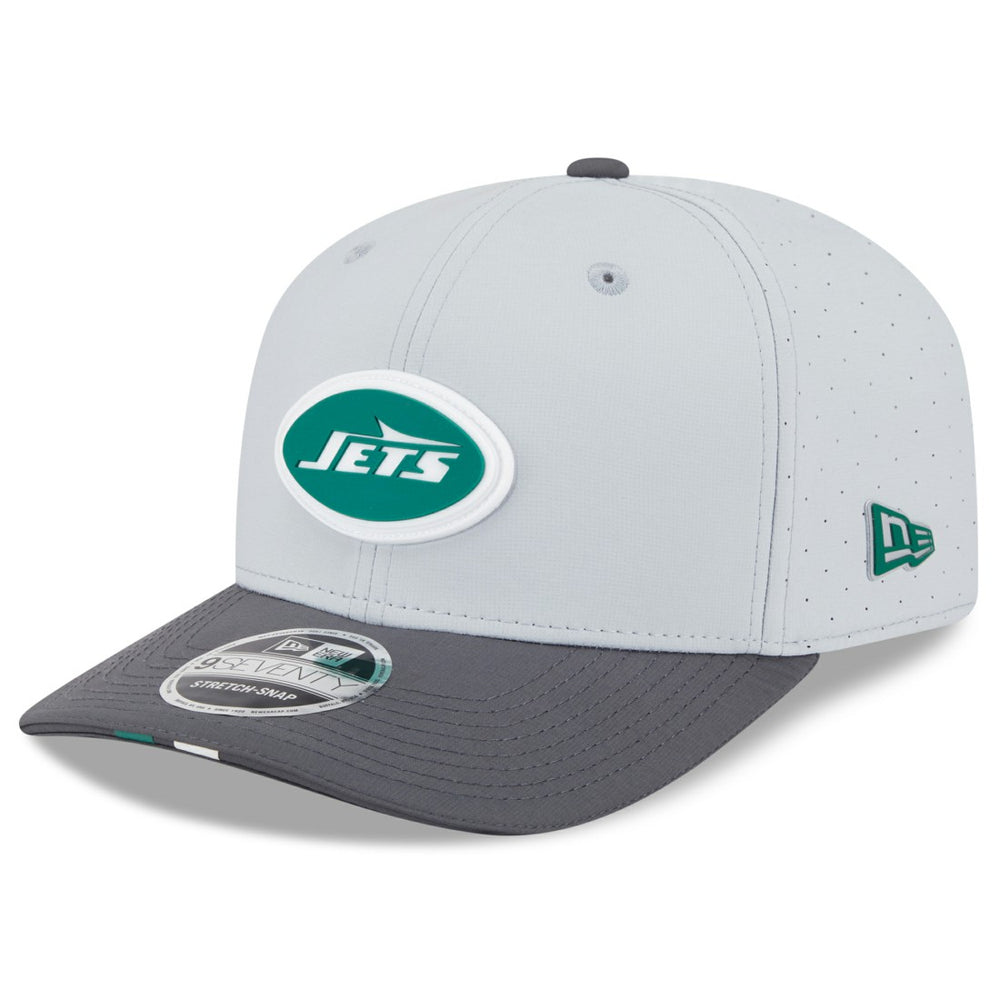 New York Jets New Era 2025 NFL Training Camp 9SEVENTY Adjustable Hat - Gray/Graphite Hats