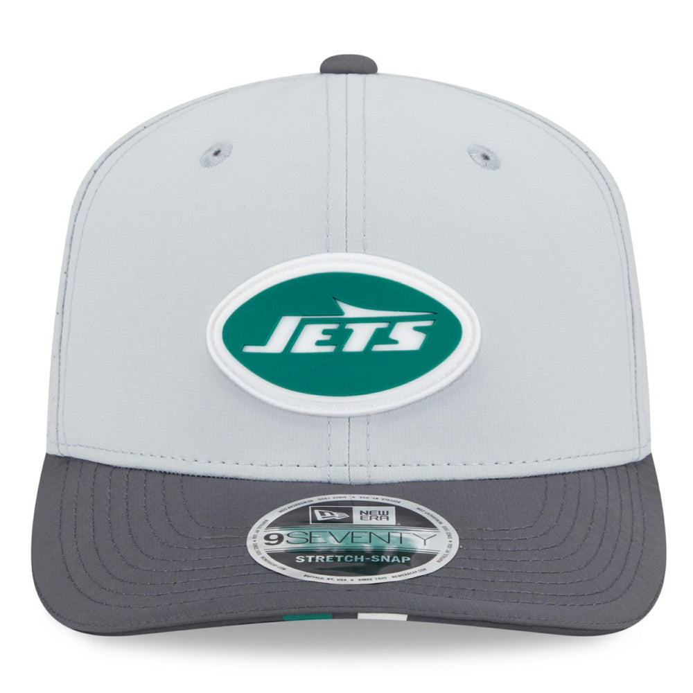 New York Jets New Era 2025 NFL Training Camp 9SEVENTY Adjustable Hat - Gray/Graphite Hats