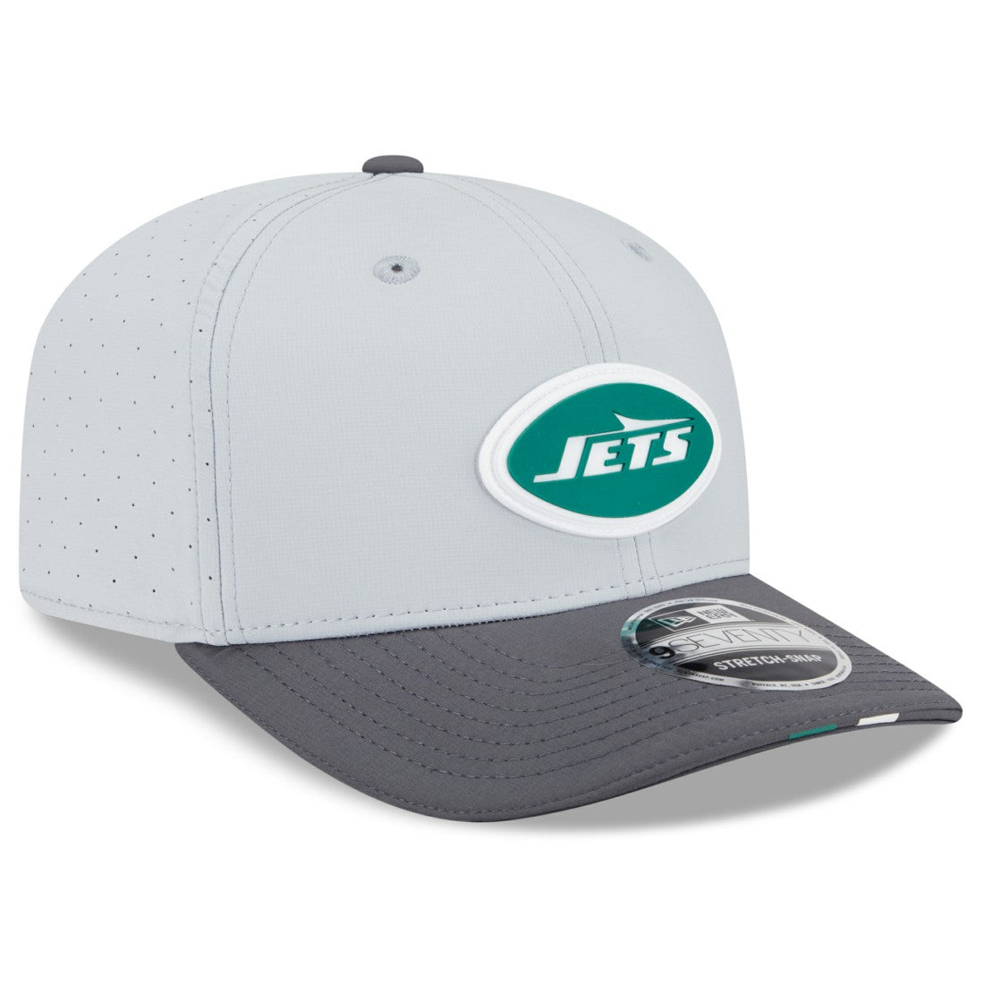 New York Jets New Era 2025 NFL Training Camp 9SEVENTY Adjustable Hat - Gray/Graphite Hats
