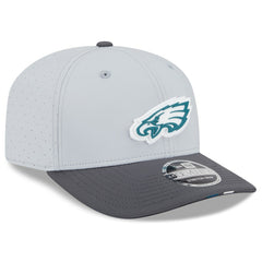 Philadelphia Eagles New Era 2025 NFL Training Camp 9SEVENTY Adjustable Hat - Gray/Graphite Hats