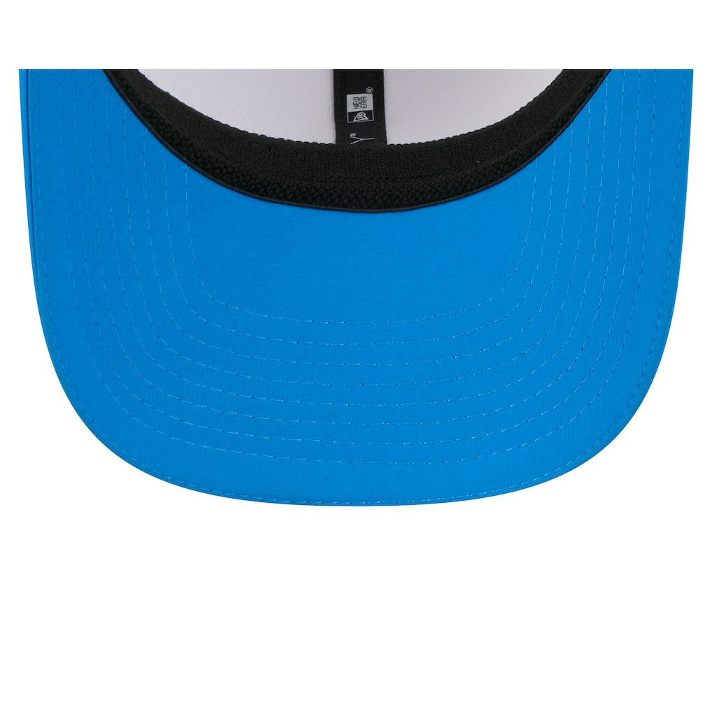 Detroit Lions New Era 2025 NFL Training Camp Throwback Logo 9SEVENTY Adjustable Hat - White/Blue Hats