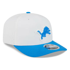 Detroit Lions New Era 2025 NFL Training Camp 9SEVENTY Adjustable Hat - White/Blue Hats