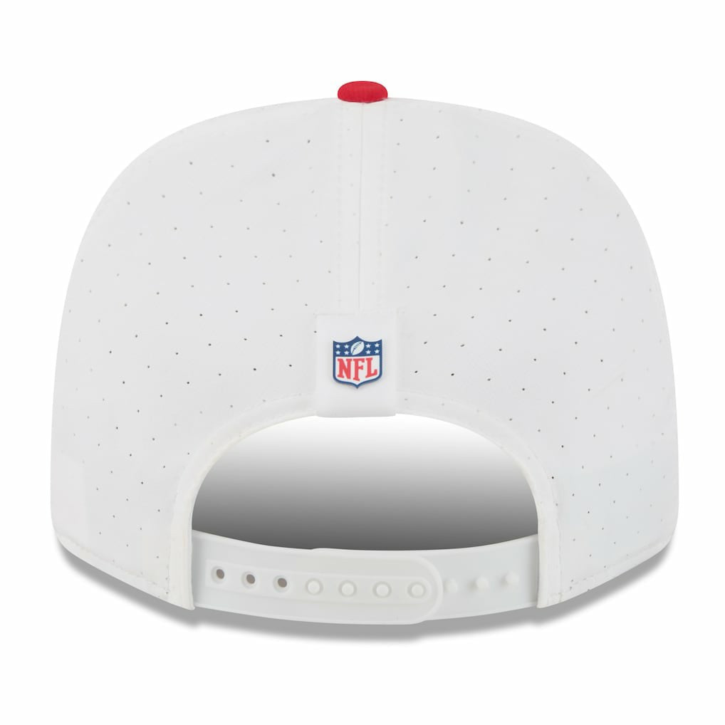 Kansas City Chiefs New Era 2025 NFL Training Camp 9SEVENTY Adjustable Hat - White/Red Hats