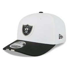 Las Vegas Raiders New Era 2025 NFL Training Camp 9SEVENTY Adjustable Hat - White/Black Hats