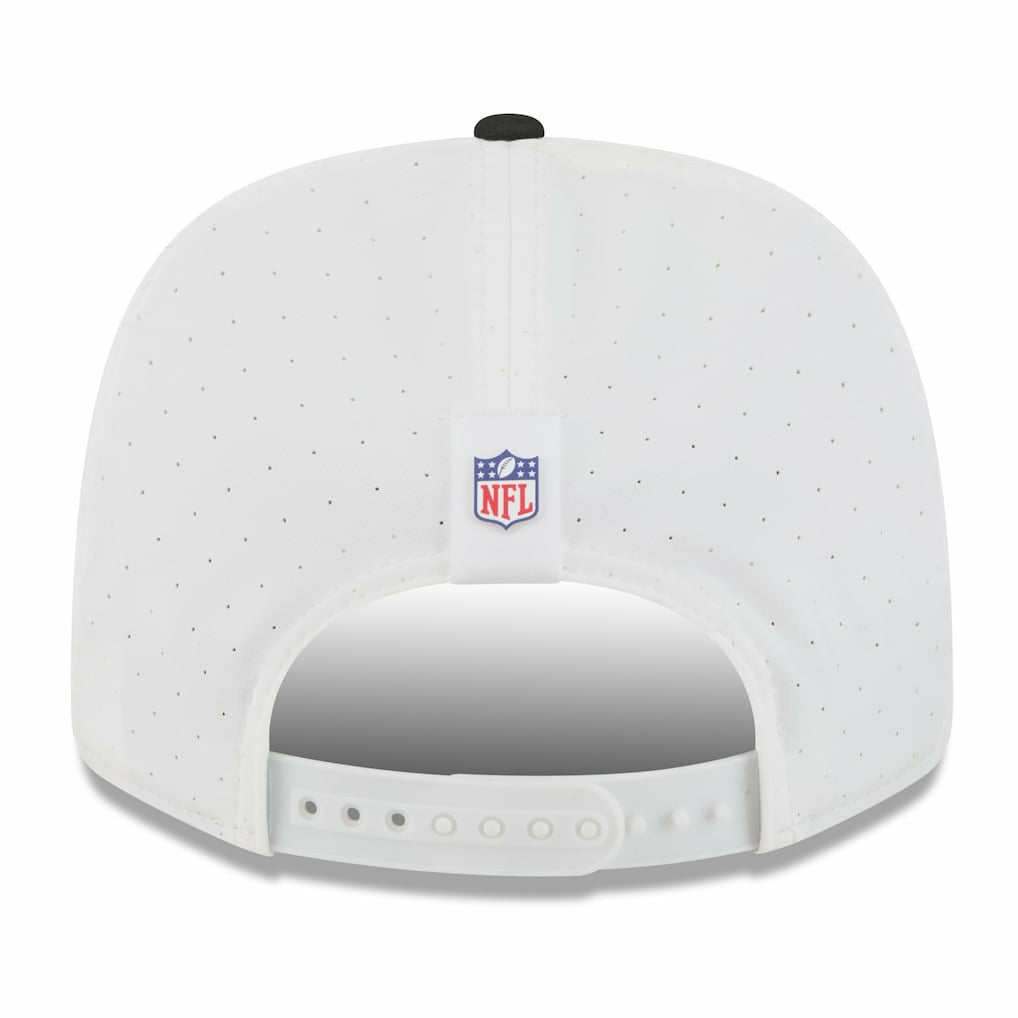 Las Vegas Raiders New Era 2025 NFL Training Camp 9SEVENTY Adjustable Hat - White/Black Hats