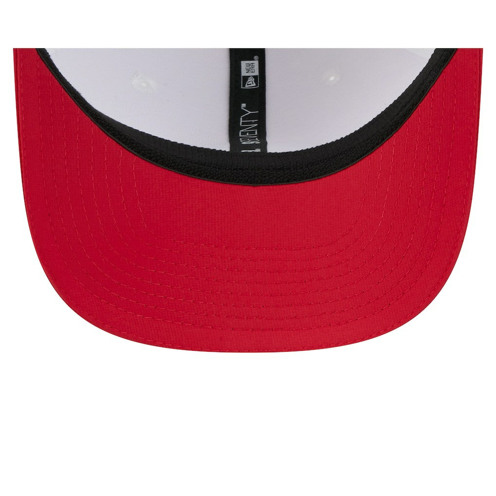 San Francisco 49ers New Era 2025 NFL Training Camp 9SEVENTY Adjustable Hat - White/Scarlet Hats