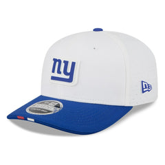 New York Giants New Era 2025 NFL Training Camp 9SEVENTY Adjustable Hat - White/Royal Hats